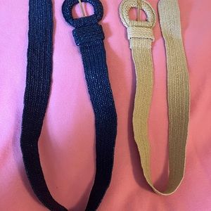 Lilly Pulitzer belts EUC